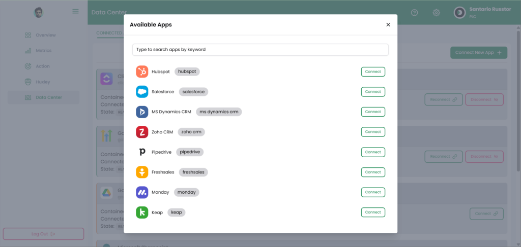 Huxley integrations